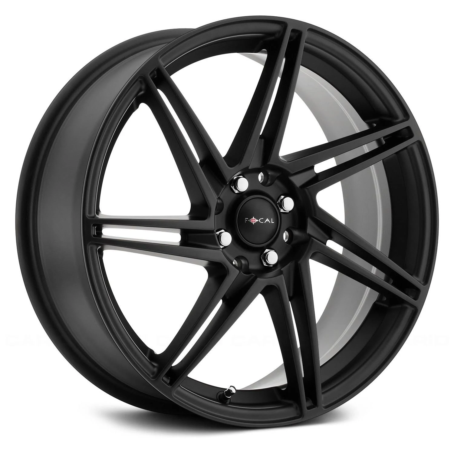 Focal 449sb F-14 Wheel 17x8 Satin Black 4x100 42mm Offset