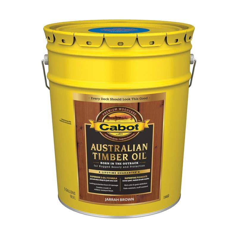 Cabot 19460 Australian Timber Oil Wood Finish, 5 Gallon