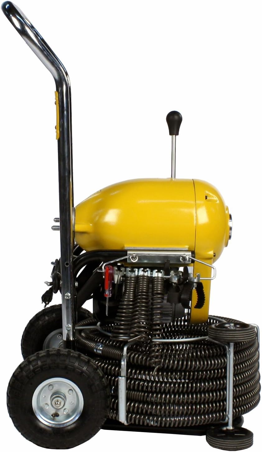 Steel Dragon Tools® K1500A Drain Cleaner Cleaning Machine 120' C11 Snake Cable