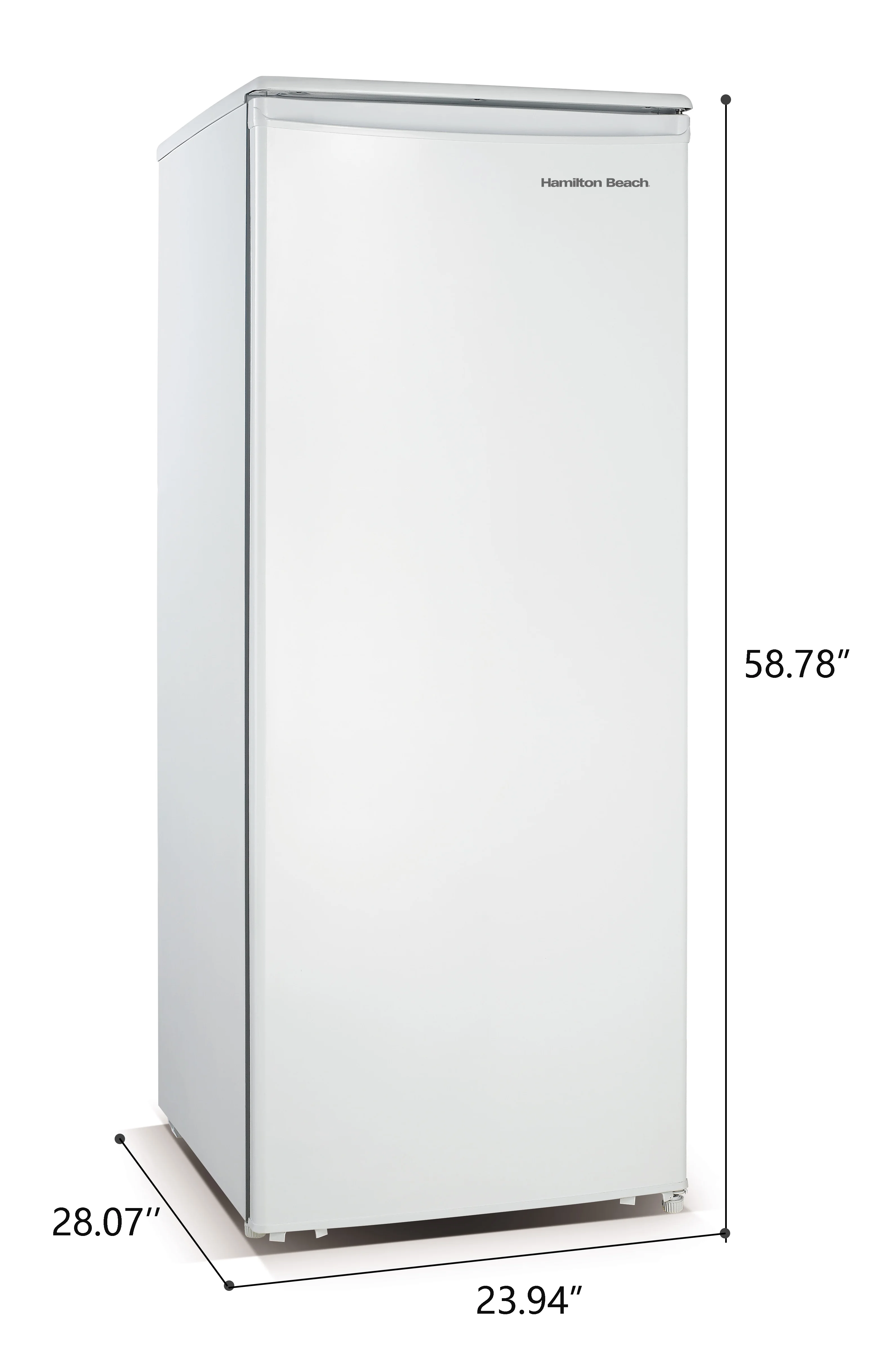Hamilton Beach, 10.1 cu. Ft. Upright Freezer, White, HBFRF1010