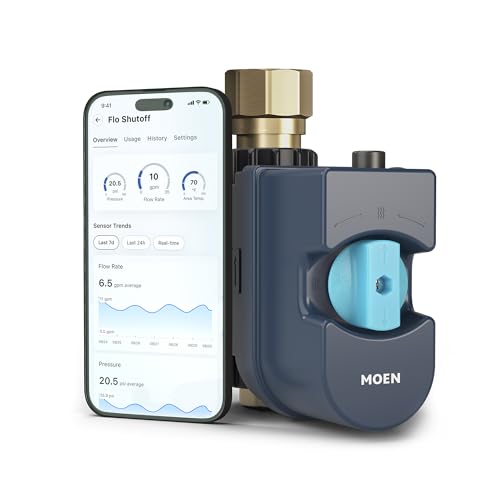 Moen Flo Smart Water Monitor and Automatic Shutoff Sensor