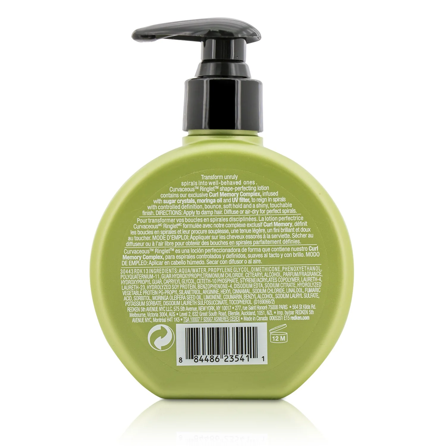Redken Curvaceous Ringlet Shape-Perfecting Lotion (For Spirals)  180ml/6oz