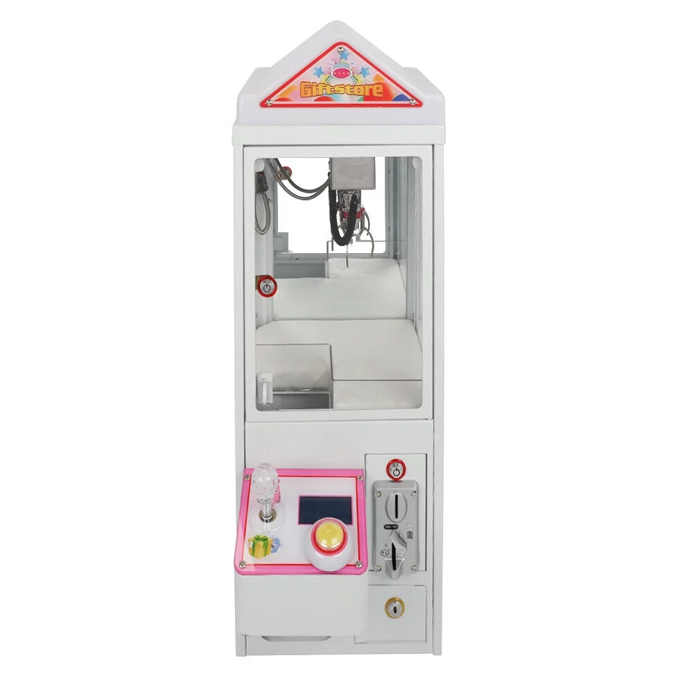 JORUGUNA Mini Claw Crane Machine 110V Metal Case Bar Candy Toy Catcher Shake-Proof