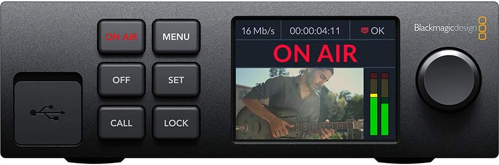 Blackmagic Design Web Presenter HD Bundle with Power Cord & HDMI Cable with Ethernet