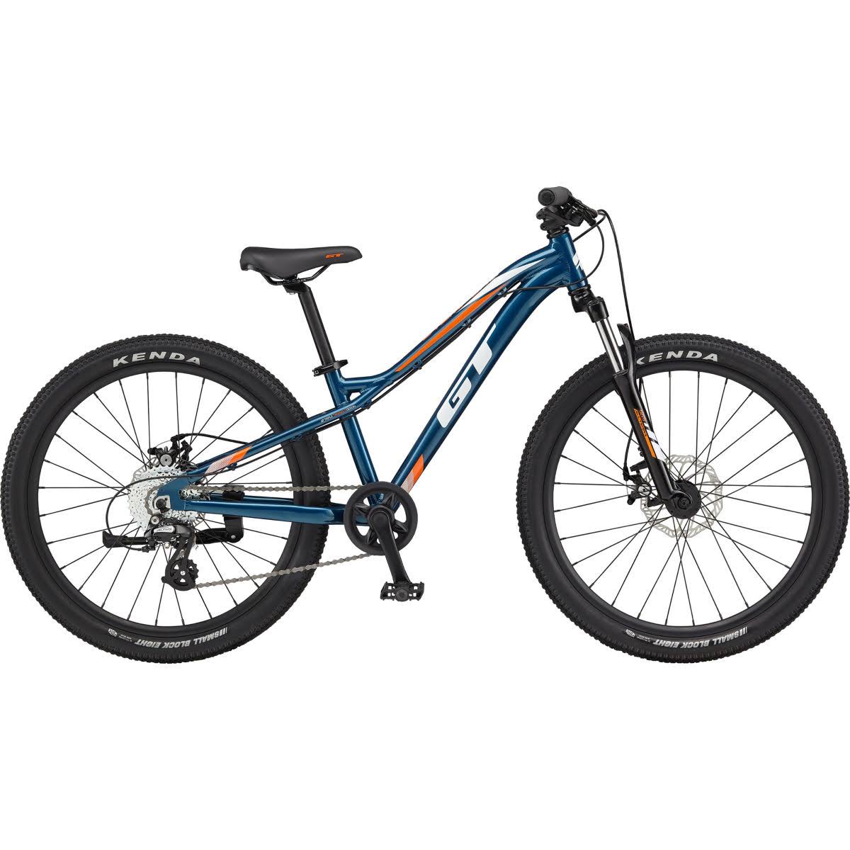 GT Stomper 24 Ace Kids Bike (2021) One Size Deep Teal Junior Bikes