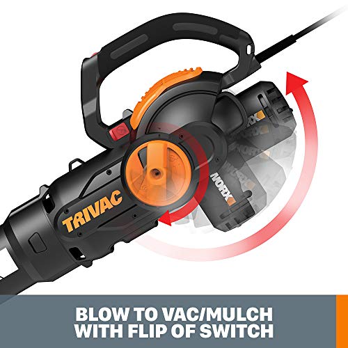 WORX 12 Amp TRIVAC 3-in-1 Electric Leaf Blower
