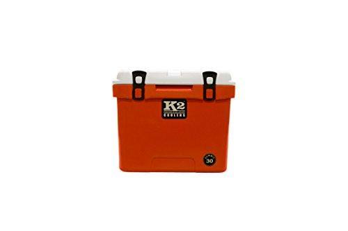 K2 Coolers Summit 30 Quart Cooler, Purple and Yellow