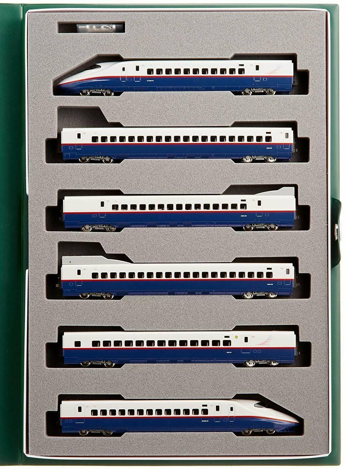 Kato N Scale 10-377 E2 Shinkansen 6 Car Set w/Tracking#Japan New