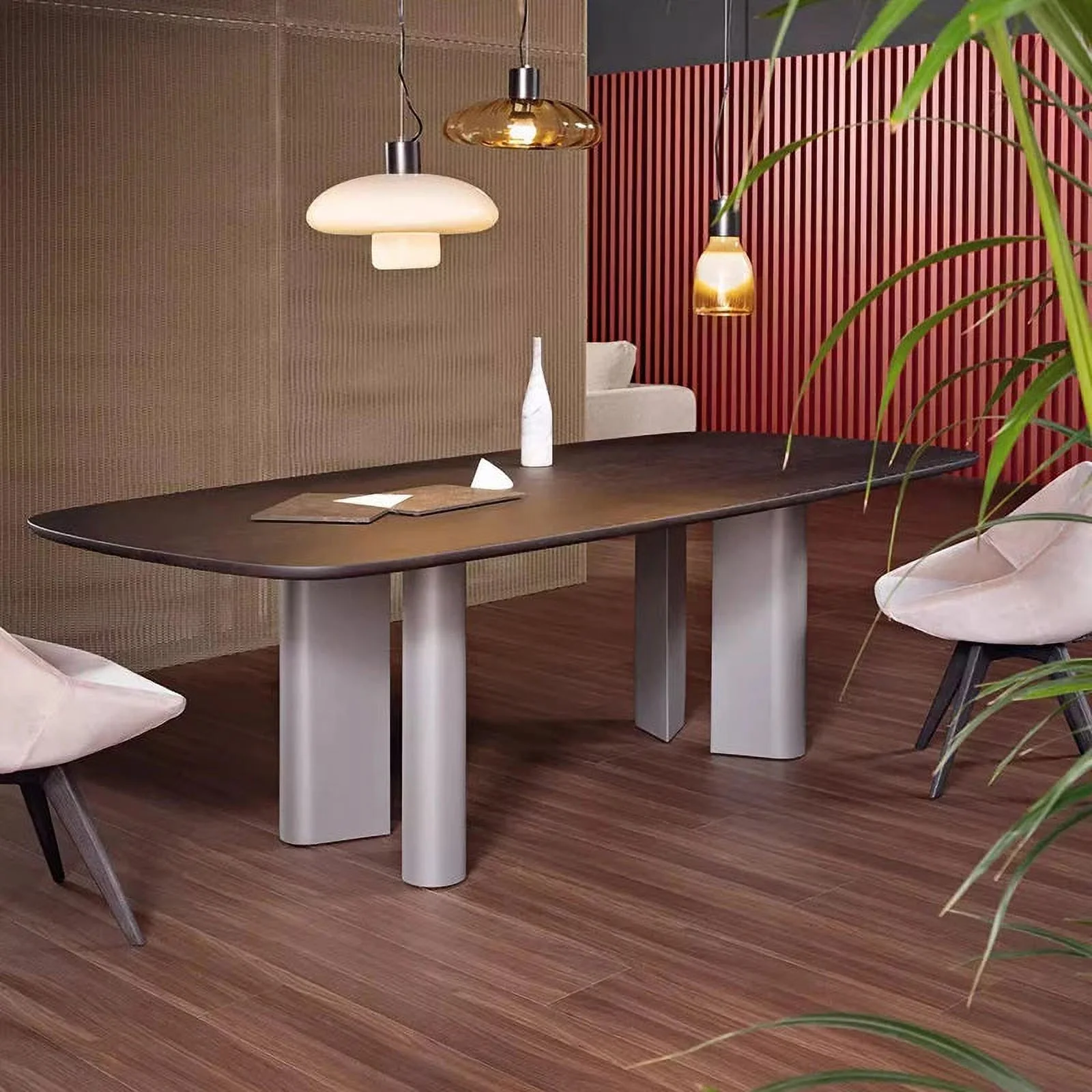 Nordic Design Minimalist Desk Tables Wood Solid Modern Ideas Executive Office Desk Conference Mesa Ordenador House Furniture