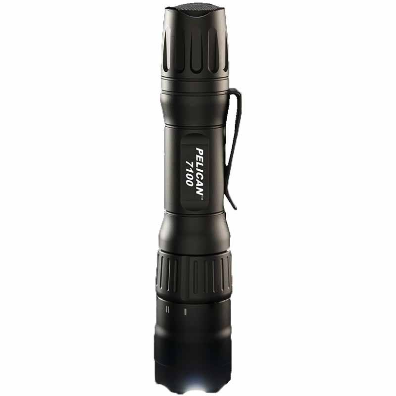 Pelican 700L Ultracompact Tactical USB-Rechargeable Flashlight - Black