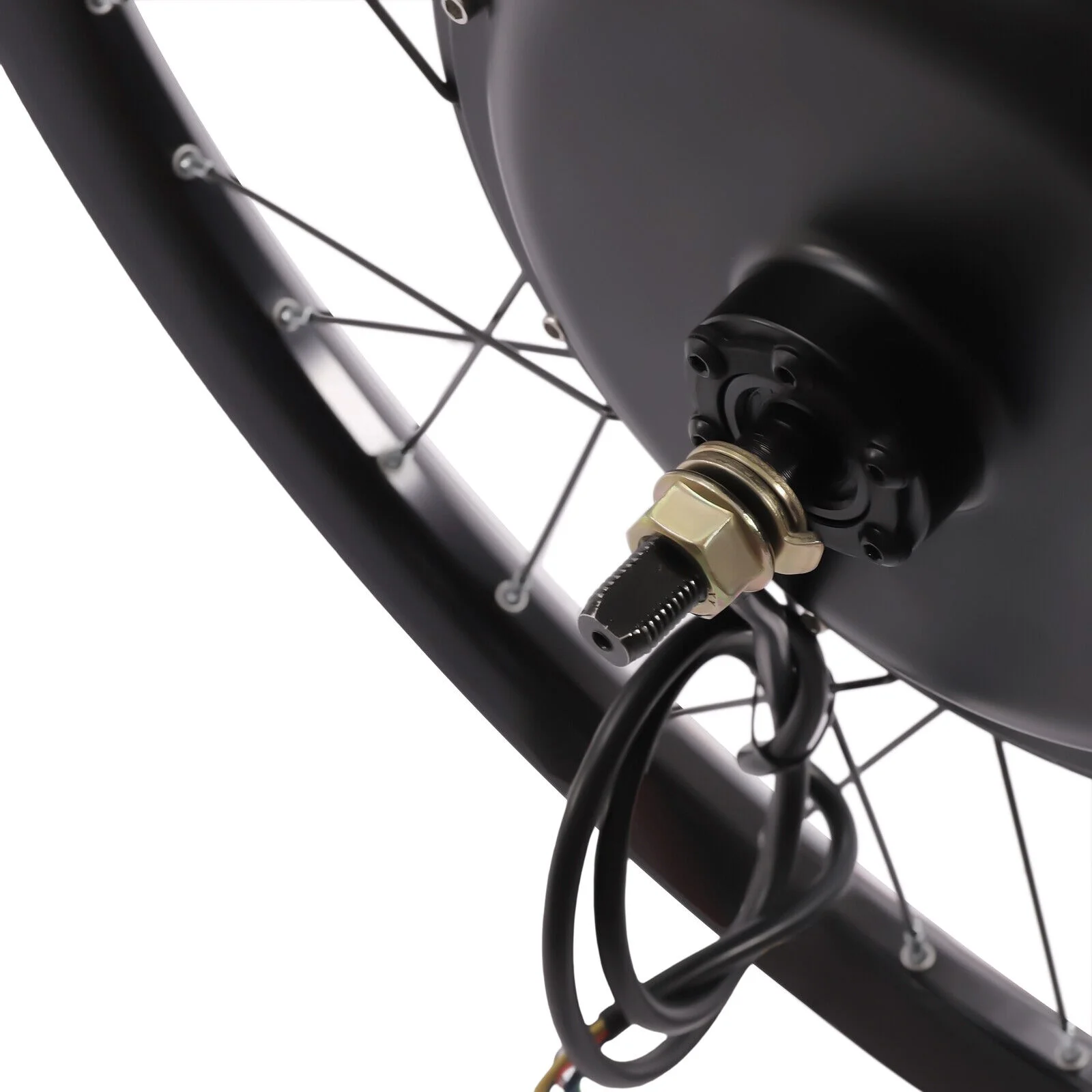 72V 2000W Rear Wheel Motor 2000W Electric Bike Kit with Mutifunction Display