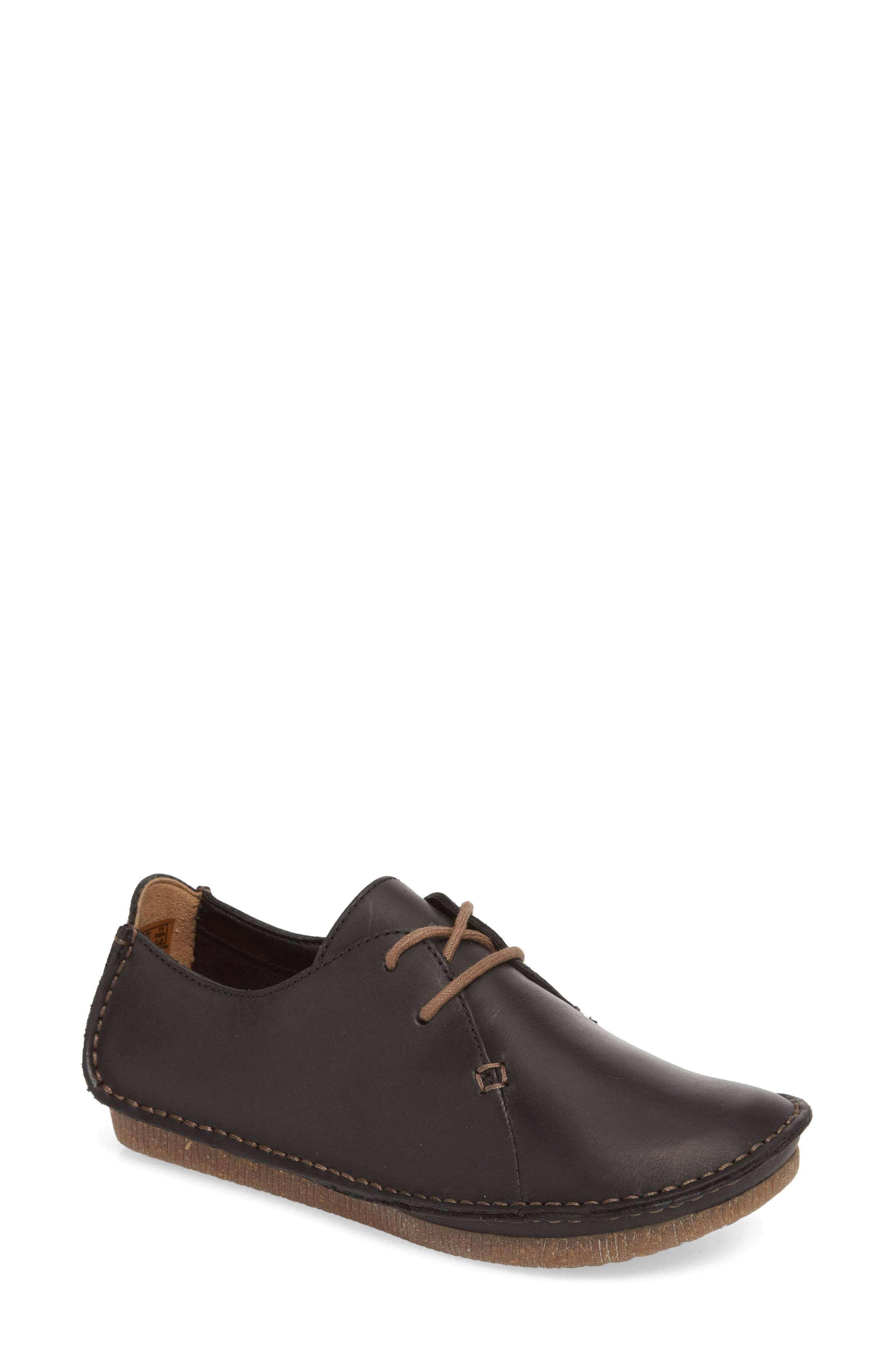 Clarks Janey Mae - Black Leather 5