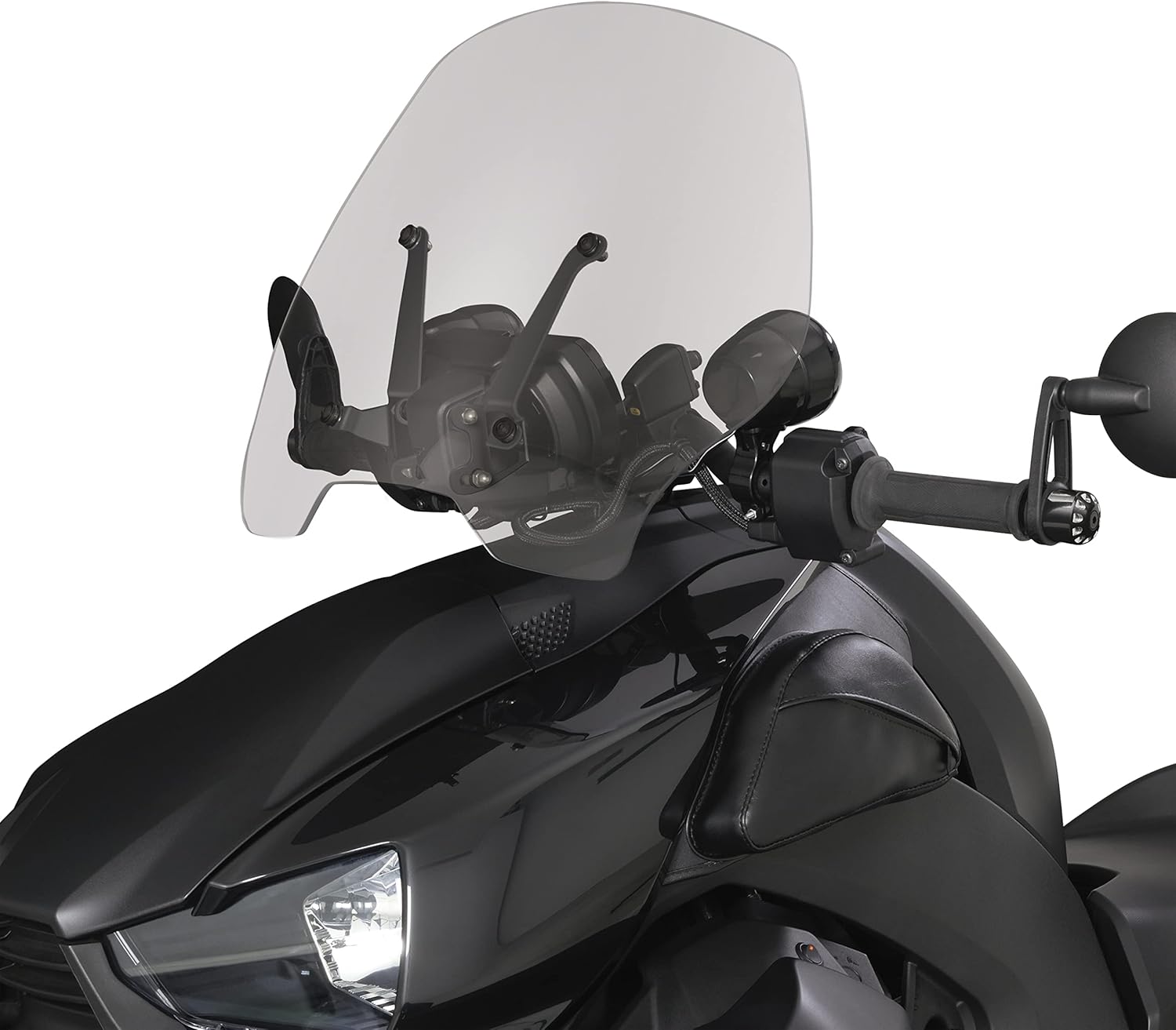 Show Chrome Accessories (20-402) Adjustable Windshield Can-Am Ryker