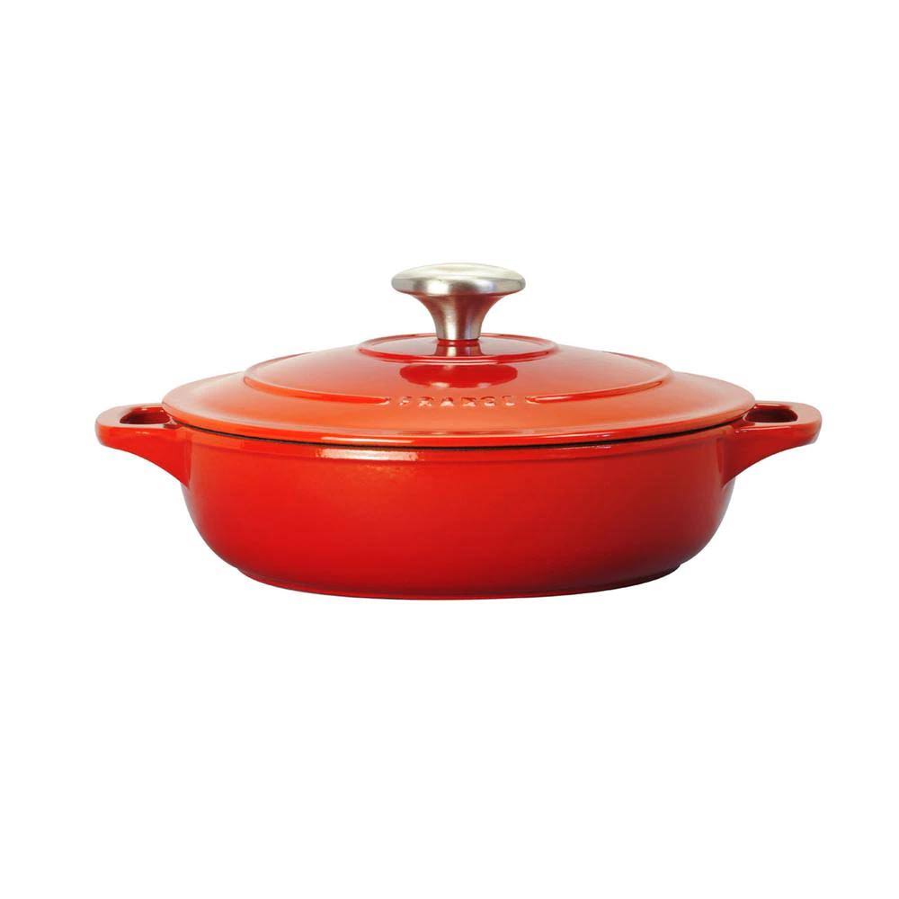 Chasseur 1.4 qt. Cast Iron Round Braiser with Lid CI_4920R_C187