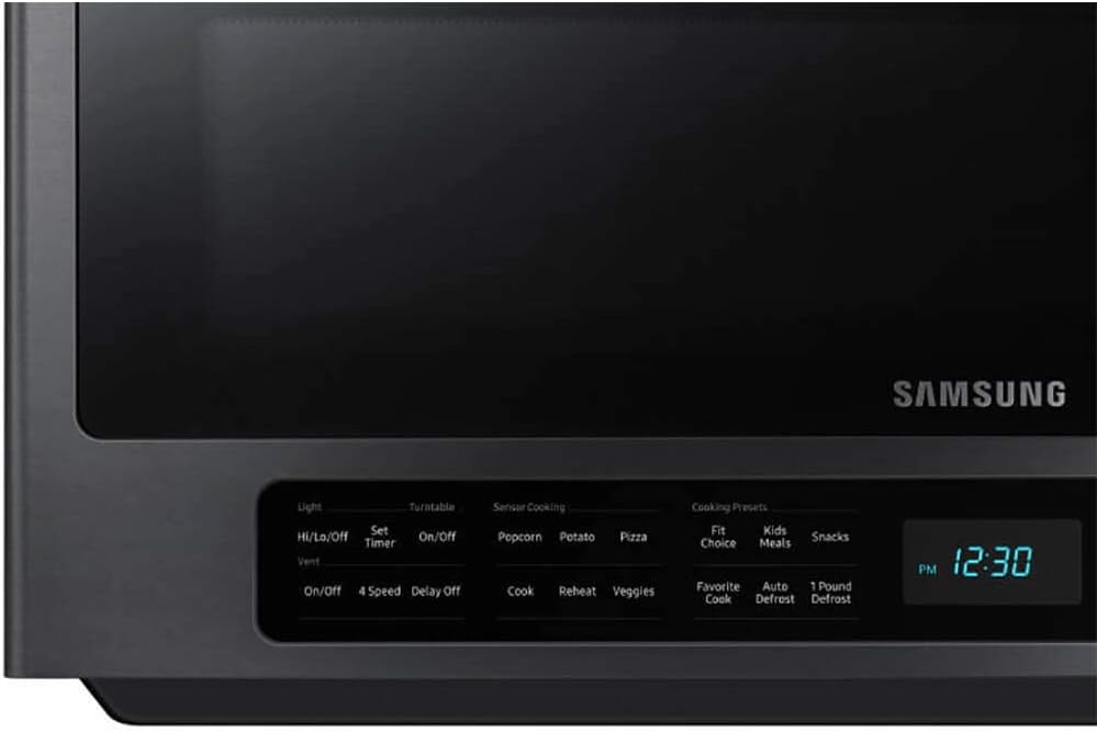 Samsung 2.1 Cu. Ft. Black Stainless Steel Over The Range Microwave