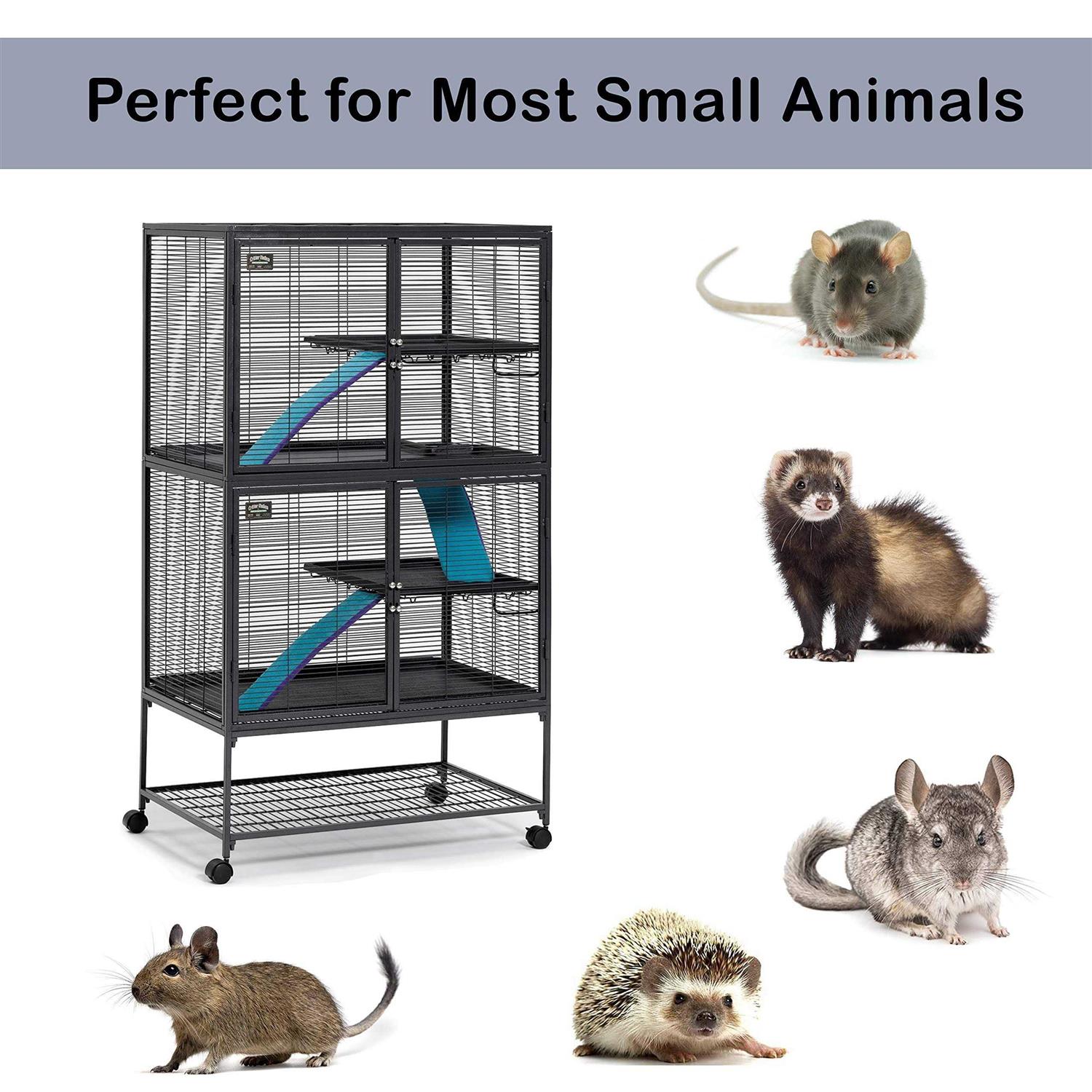 Midwest Critter Nation Double Unit Small Animal Cage - Pet Supplies online store
