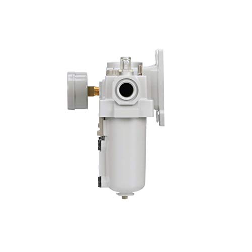 PneumaticPlus SAU400 Series Compressed Air Filter Regulator Lubricator Combo FRL 1/2" NPT
