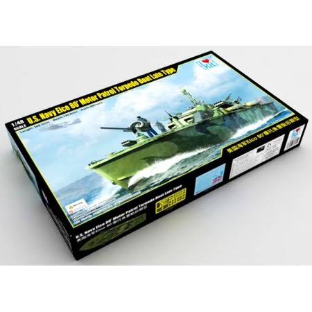 U.S. Navy Elco 80 Motor Patrol Torpedo Boat Late Type (Plastic Model)