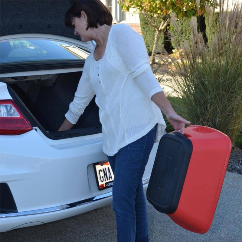 Anti-Tip Safe-T-Stool - Red