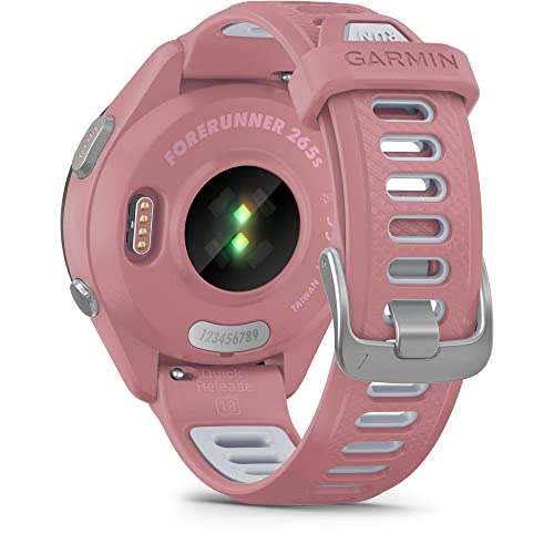Garmin Forerunner 265 Running Smartwatch, Colorful AMOLED Display, Training Metrics and Recovery Insights