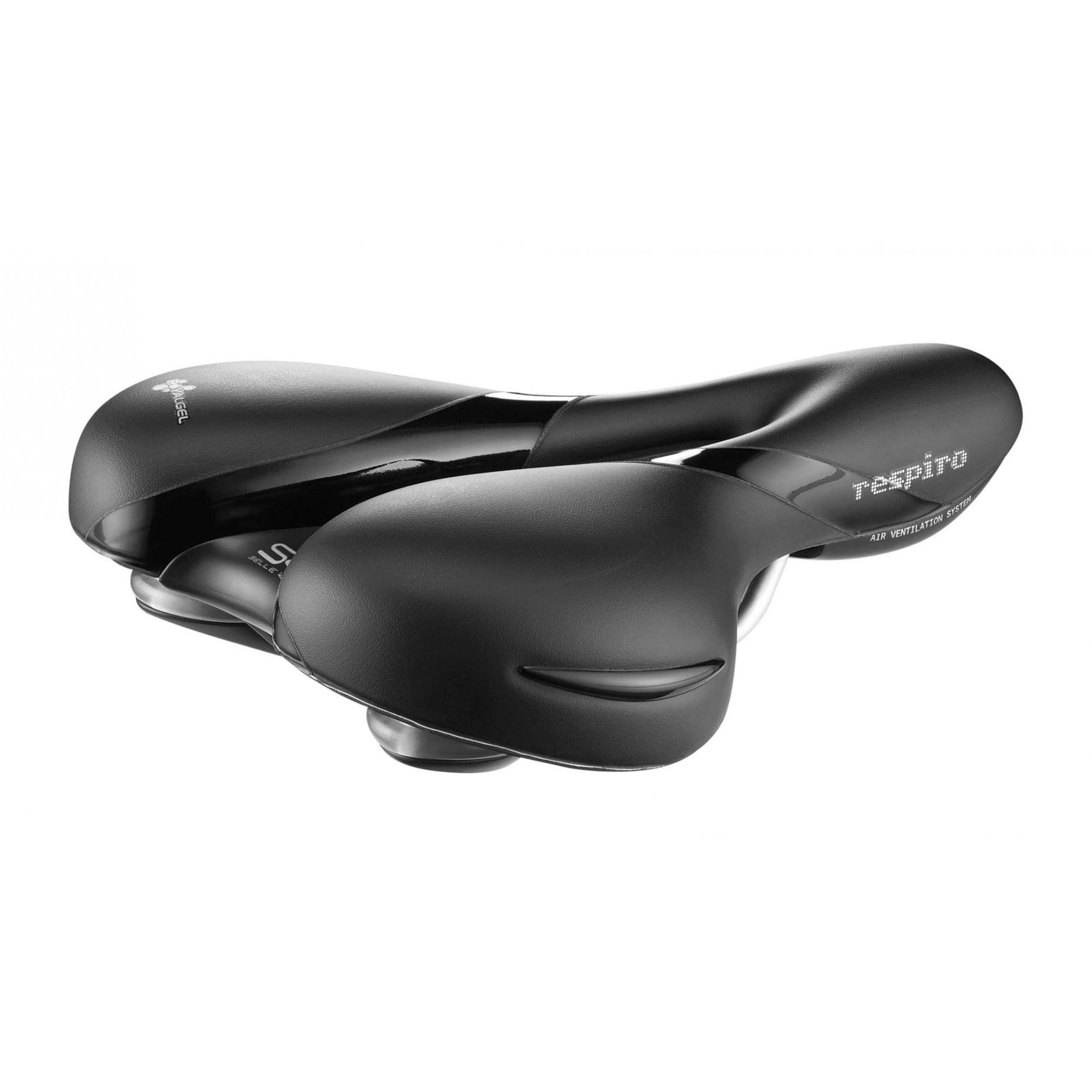 Selle Royal Men&s Respiro Saddle - Black - Moderate