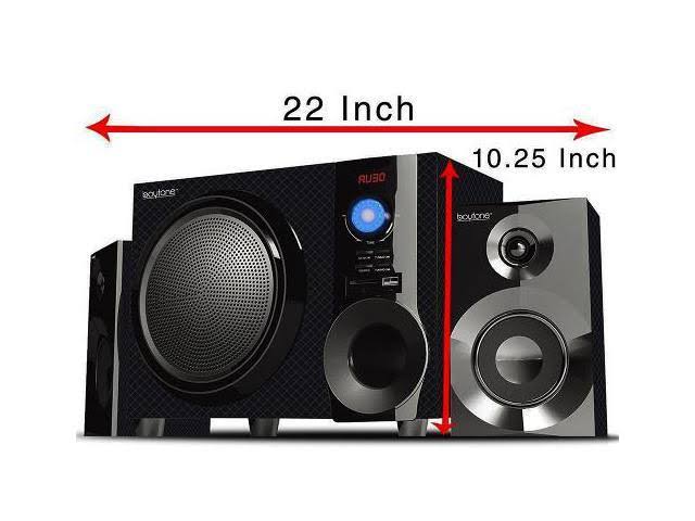 Boytone BT210FD 2.1 Multimedi Speaker System with FM Radio