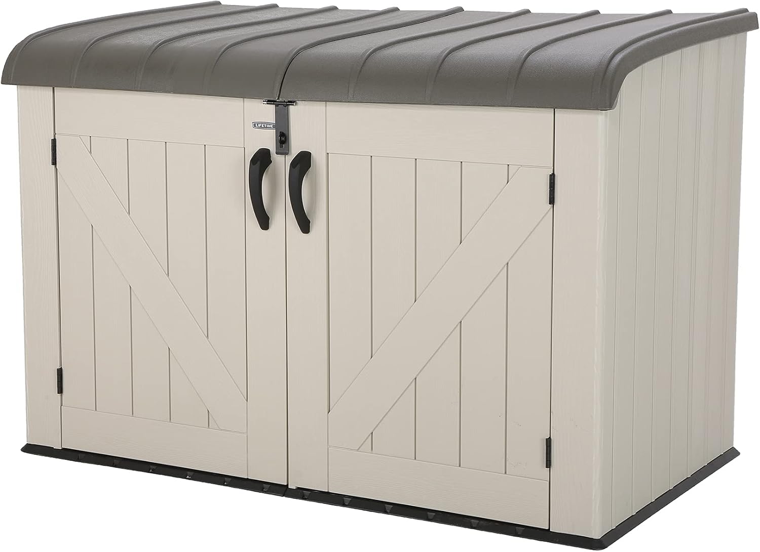 Lifetime Products 60170 Horizontal Storage Box, Tan