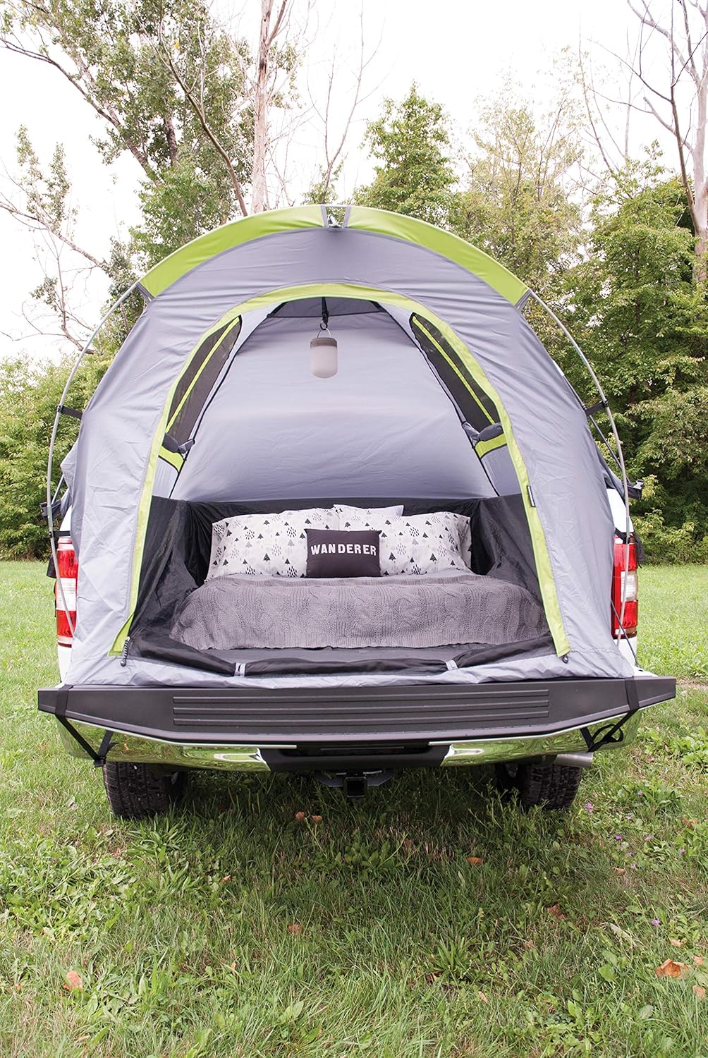 Napier Backroadz Truck Tent , Grey/Green, Full Size Regular Bed (6.4'-6.7')
