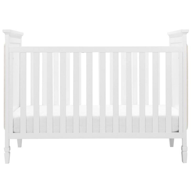 Davinci Lila 3-in-1 Convertible Crib, White Oatmeal