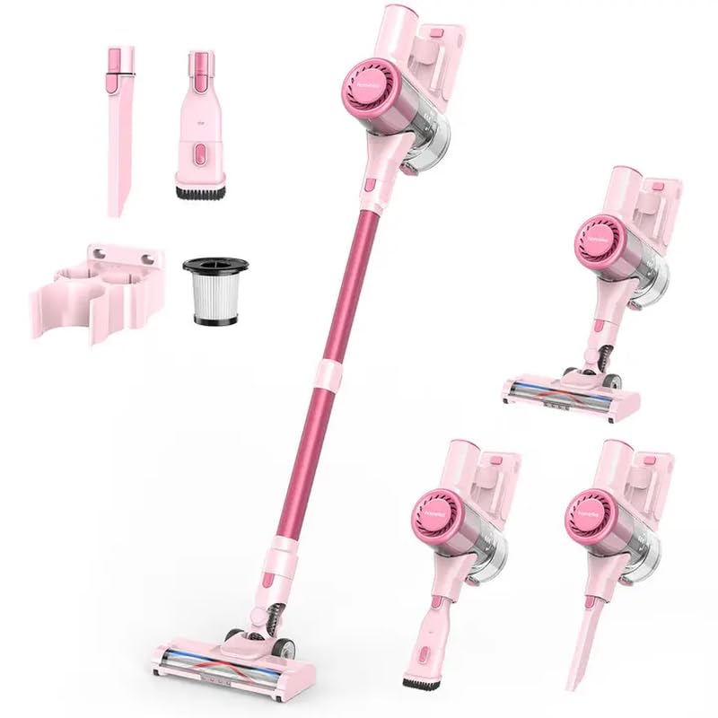 Cordless Vacuum Cleaner with 28Kpa Suction, 380W Brushless Motor, 50 Min Runtime, Home Cleaning Companion