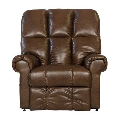 Catnapper Stallworth Power Lift Assist Recliner Body Fabric: Brown