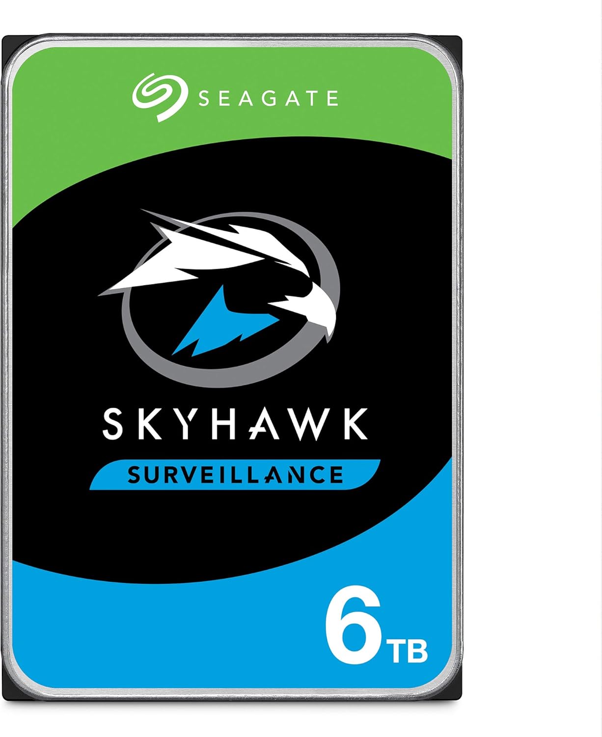 SEAGATE ST4000VX007 Skyhawk 4TB Surveillance Hard SATA 6Gb/s 64MB Cache 3.5-Inch Internal Drive-Frustration Free Packaging (ST4000VXZ07)