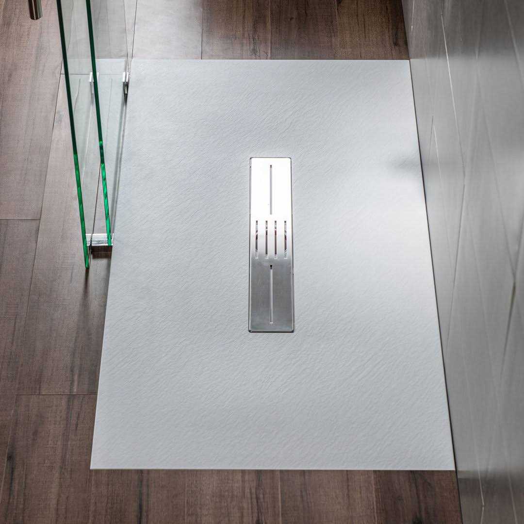 Woodbridge 48 in. L x 36 in. W Alcove Zero Threshold Shower Pan Base with Center Drain - Shop Hardware Tools Online Store