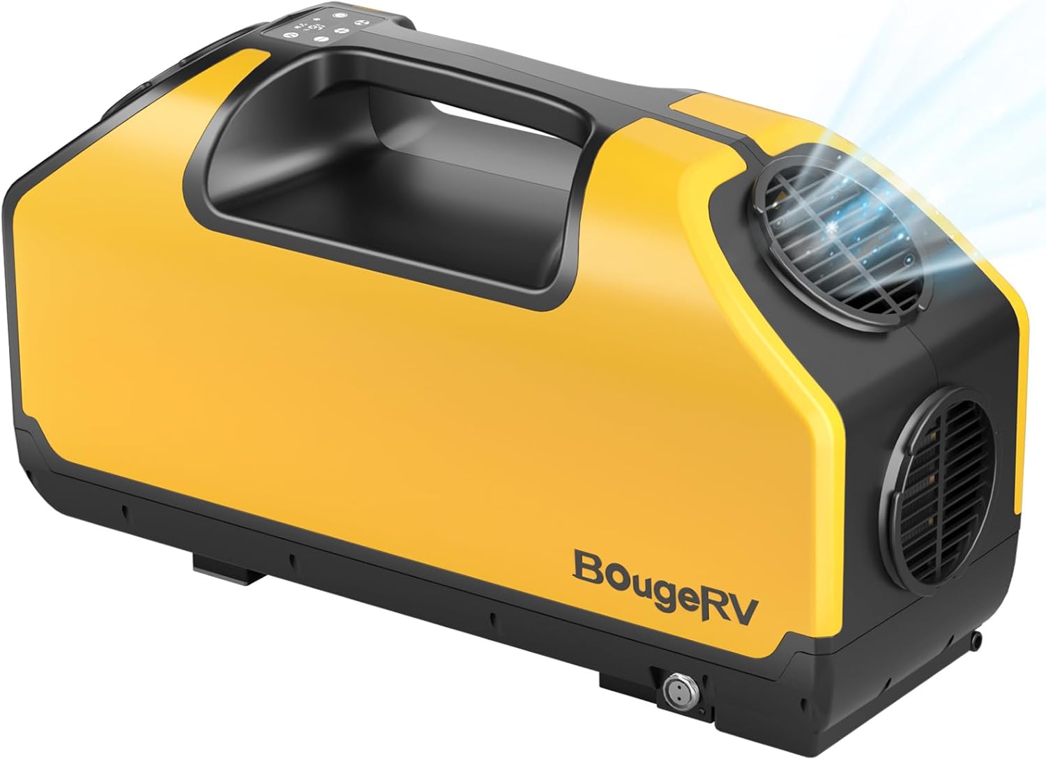 BougeRV Portable Air Conditioner, 2899BTU Tent Air Conditioner, 250W Low Power Consumption, 24VDC, 3 Wind Speeds for Van Life, Camping Tent, Outdoor