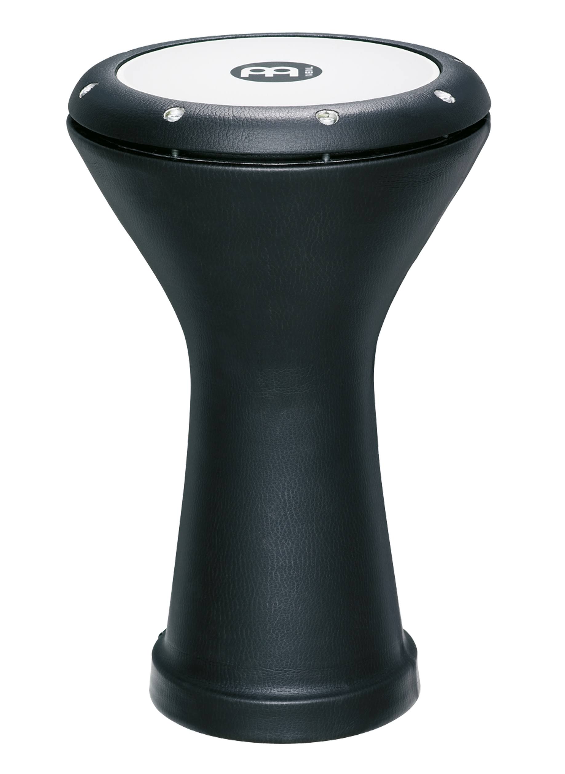 Meinl Aluminum Doumbek,  Black Vinyl Covered, 8 1/2" x 17 1/8" - Megean