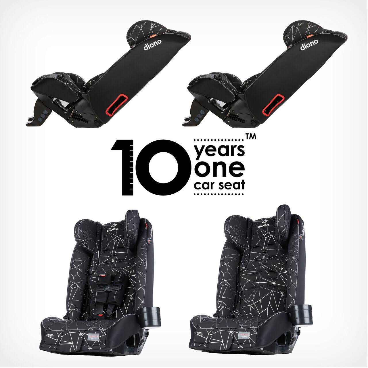 Infant Diono Radian 3RXT Three Across All-in-One Car Seat