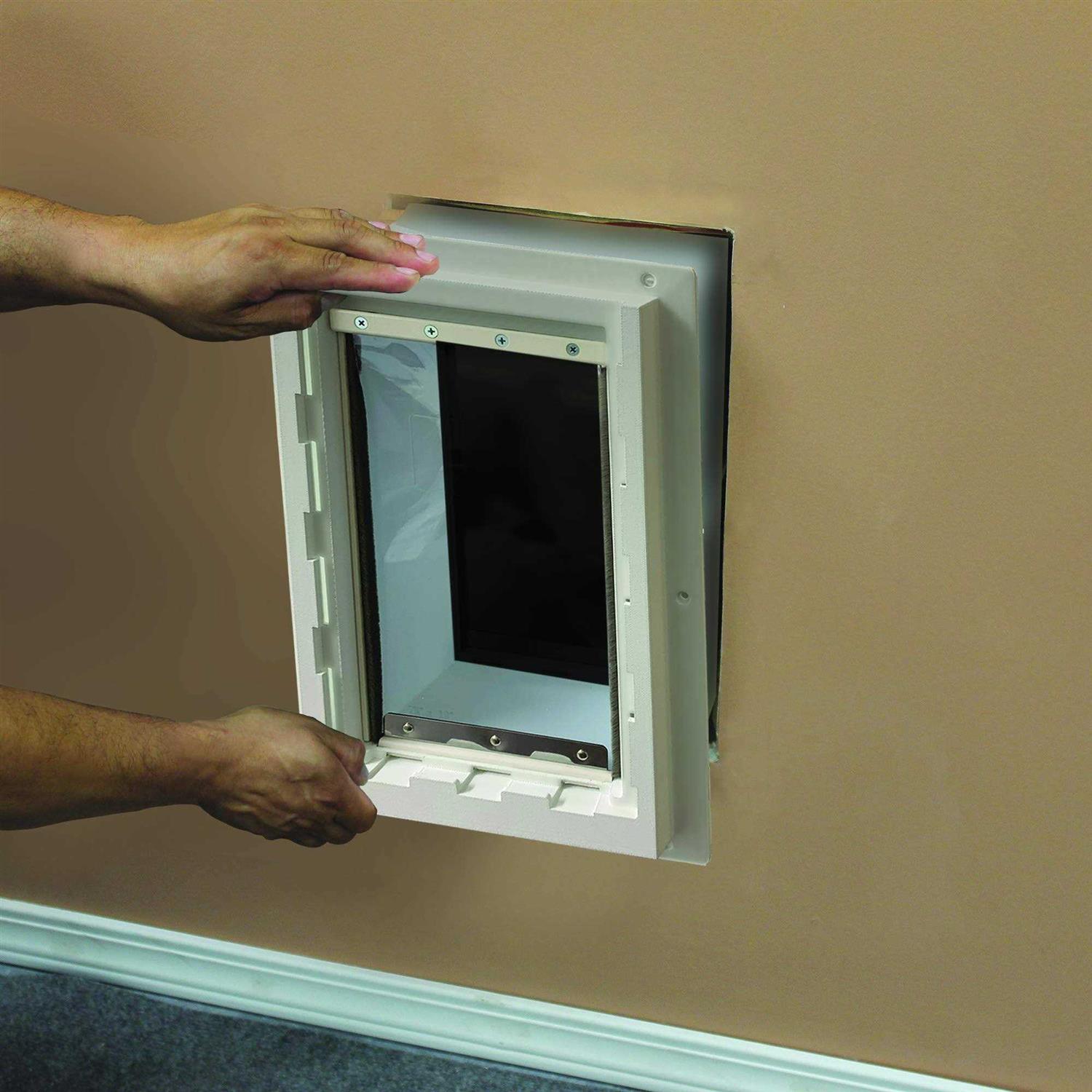 Ideal Pet Products Wall Entry Dual Flap Dog Door - Pet Supplies online store
