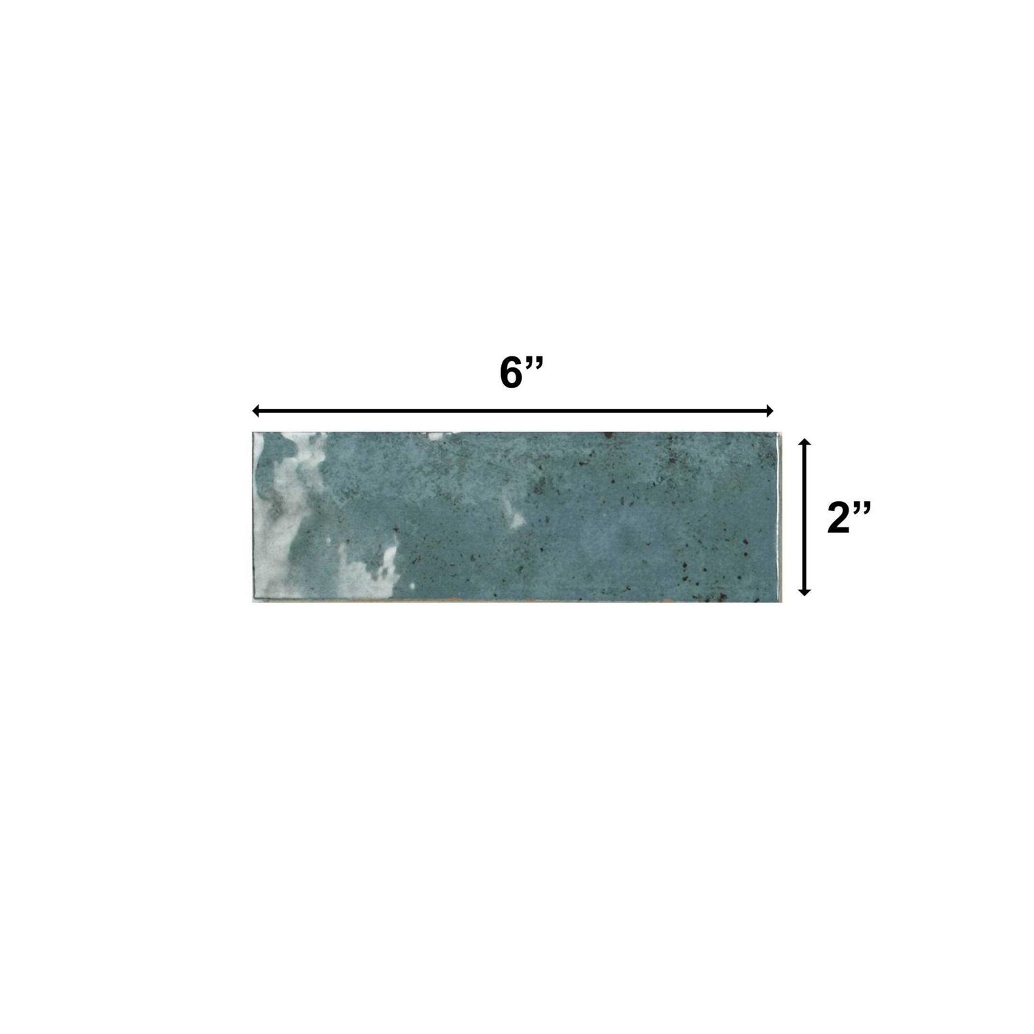 Tennessee 2 x 6 Zellige Subway Wall Tile Encore Surfaces - Shop Hardware Tools Online Store
