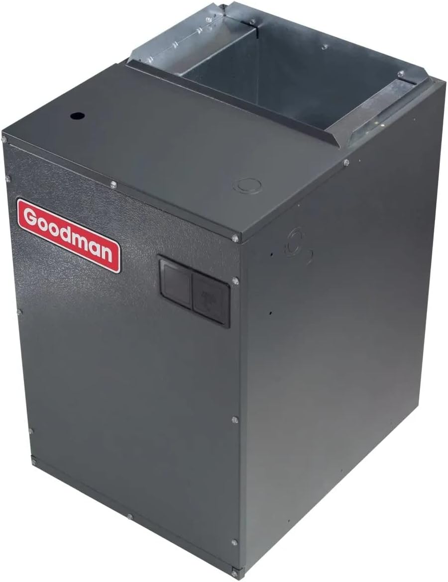 Goodman 2 TON 14.5 SEER2 Horizontal AC Only system with blower and coil (GSXN402410, CHPTA2426C4, MBVC1601AA-1)