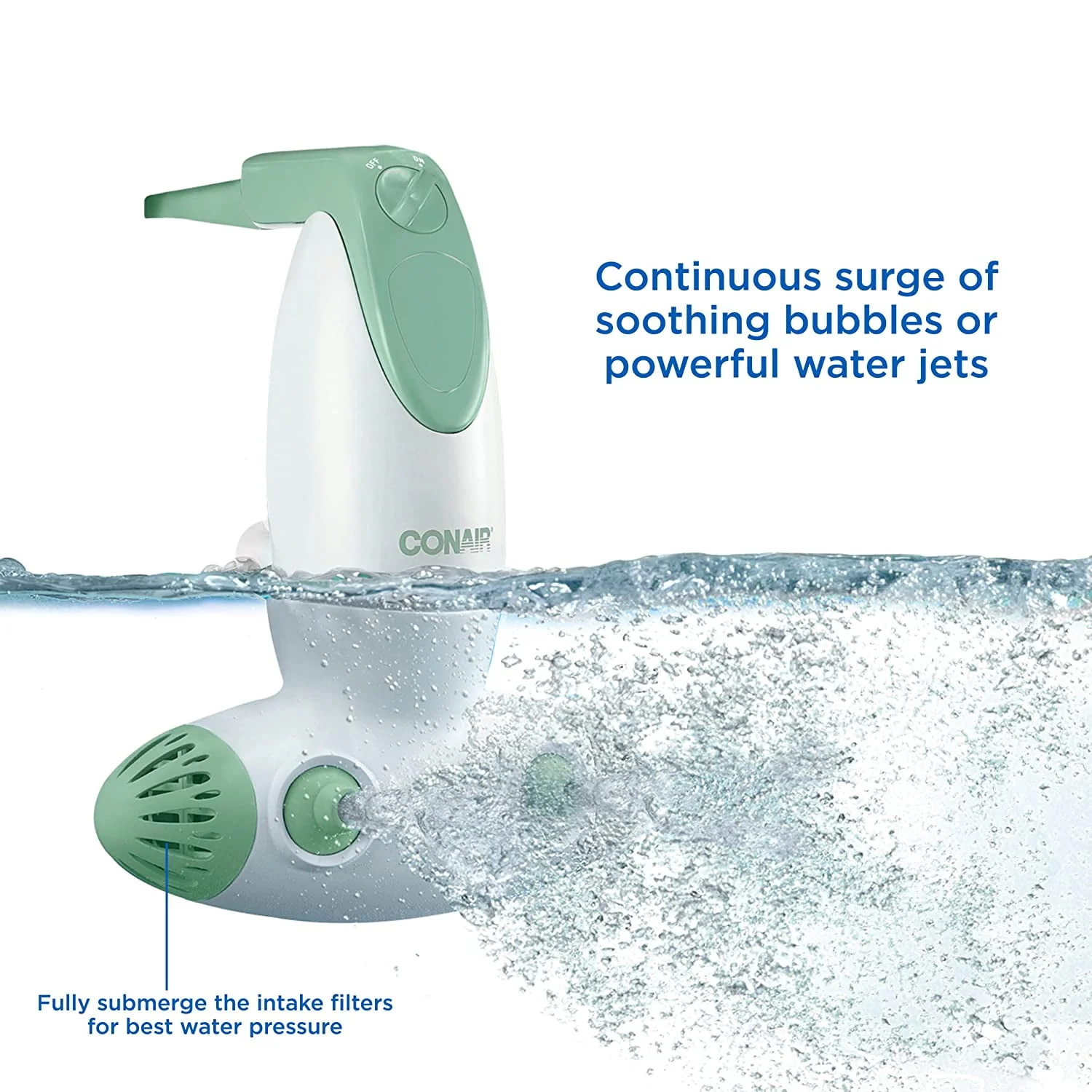 Conair Jet Hydro Spa Portable Bath Spa with Jets Bubbles and Massage HYD100