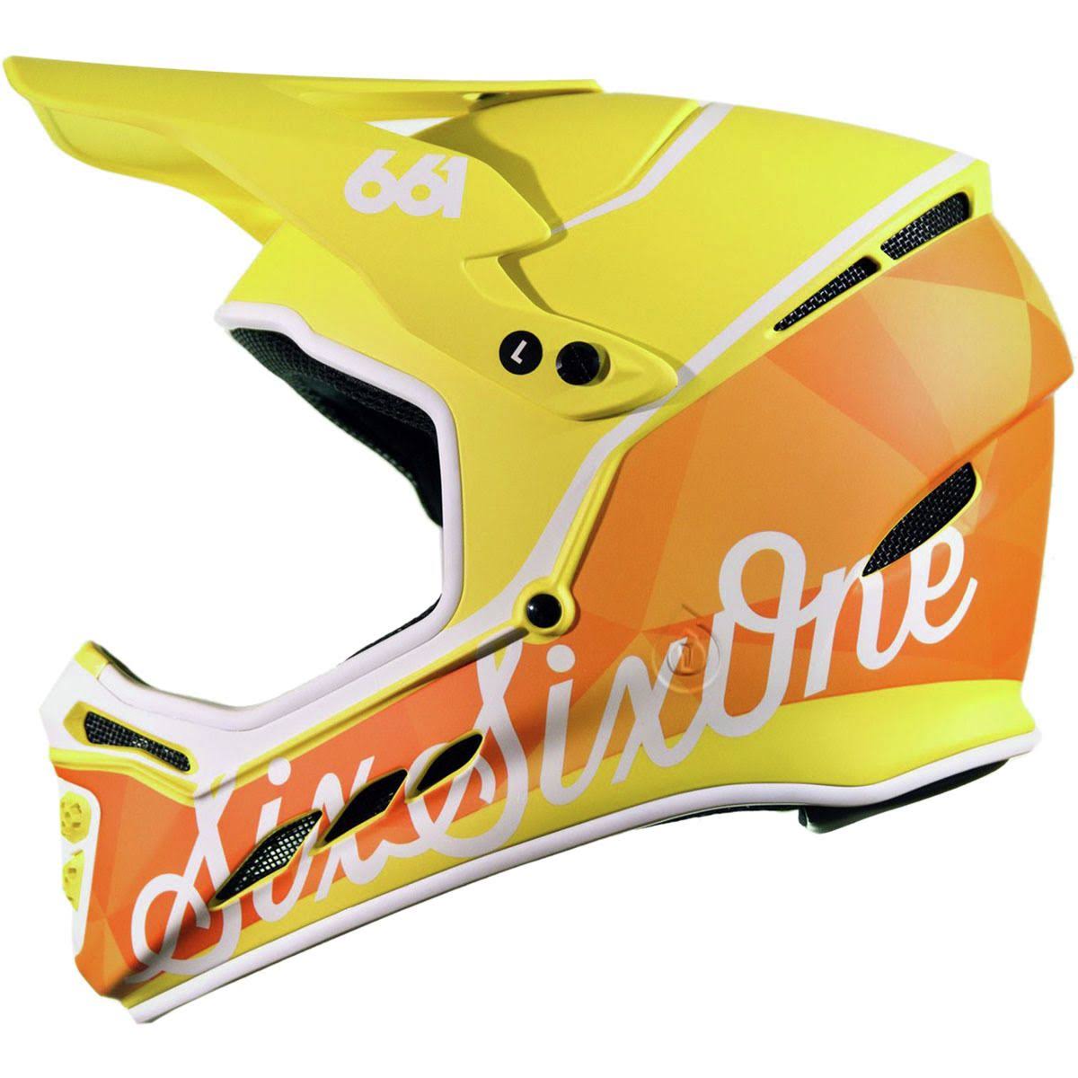 SixSixOne Reset Helmet - Geo Citrus