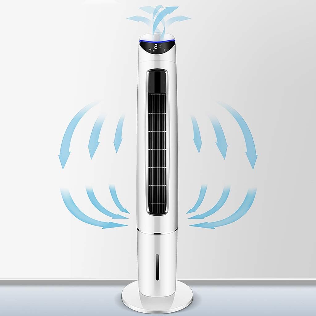 Portable Air Conditioner Fan Tower Airconditoner Conditioner Whit Remote Control Portable Air Coolers 3 Fan Speed Unit Quiet Humidifier Misting Fan
