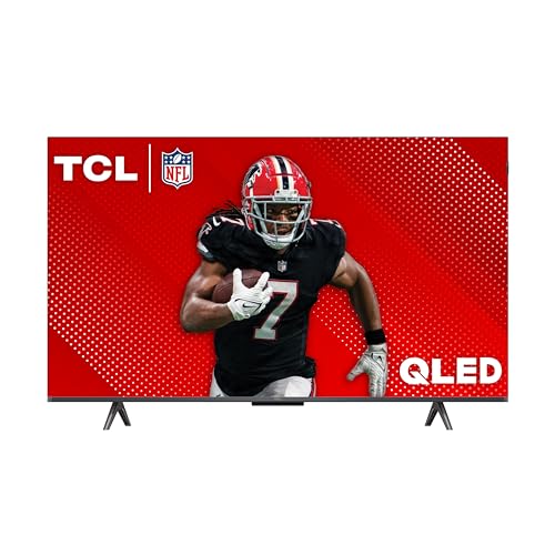 TCL Q65 QLED 4K UHD Smart TV with Google TV Dolby Vision, Dolby Atmos, HDR Pro+, Game Accelerator Enhanced Gaming, Voice Remote, Compatible with Alexa, Streaming Television