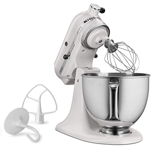 KitchenAid Artisan Series 5 Quart Tilt Head Stand Mixer with Pouring Shield KSM150PS, Removable bowl, Aqua Sky