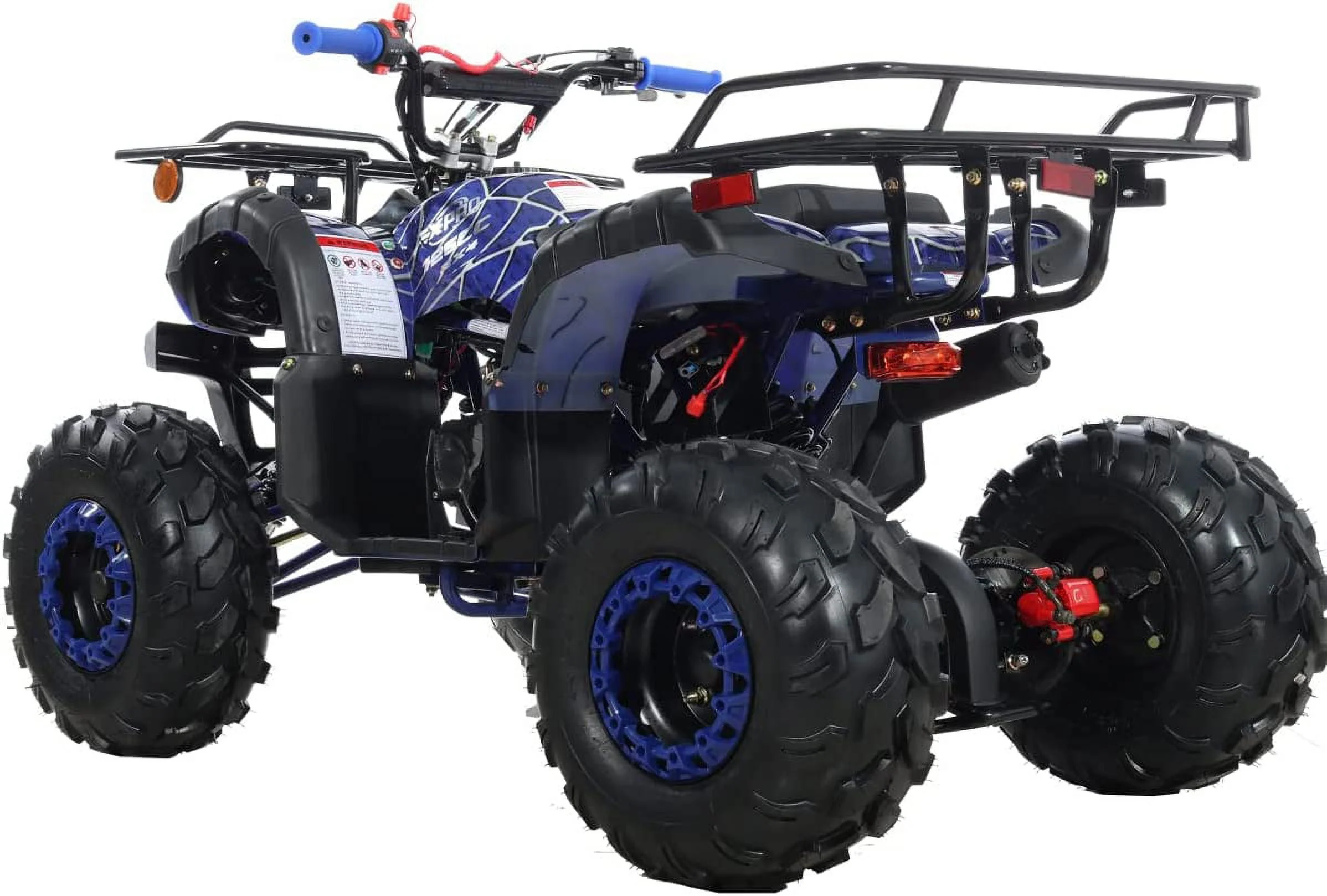 X-Pro Brand New 125cc Gas ATV, Automatic Transmission w/Reverse Remote Control Big 19/18 Tires