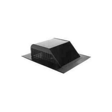 Lomanco 750B Roof Louver Aluminum Black (Case of 6)