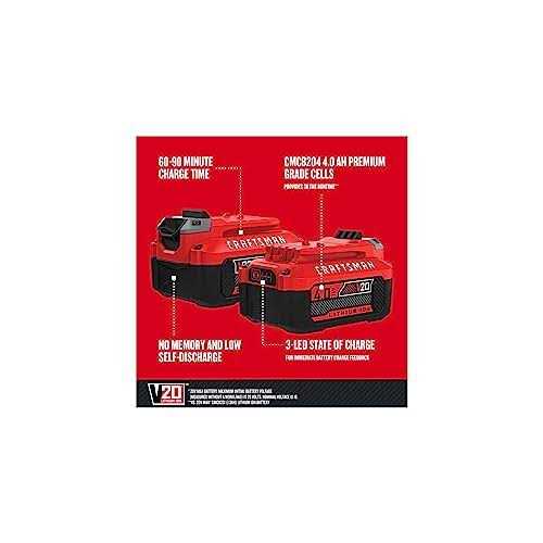 Craftsman V20 Lithium Ion Battery - Shop Hardware Tools Online Store