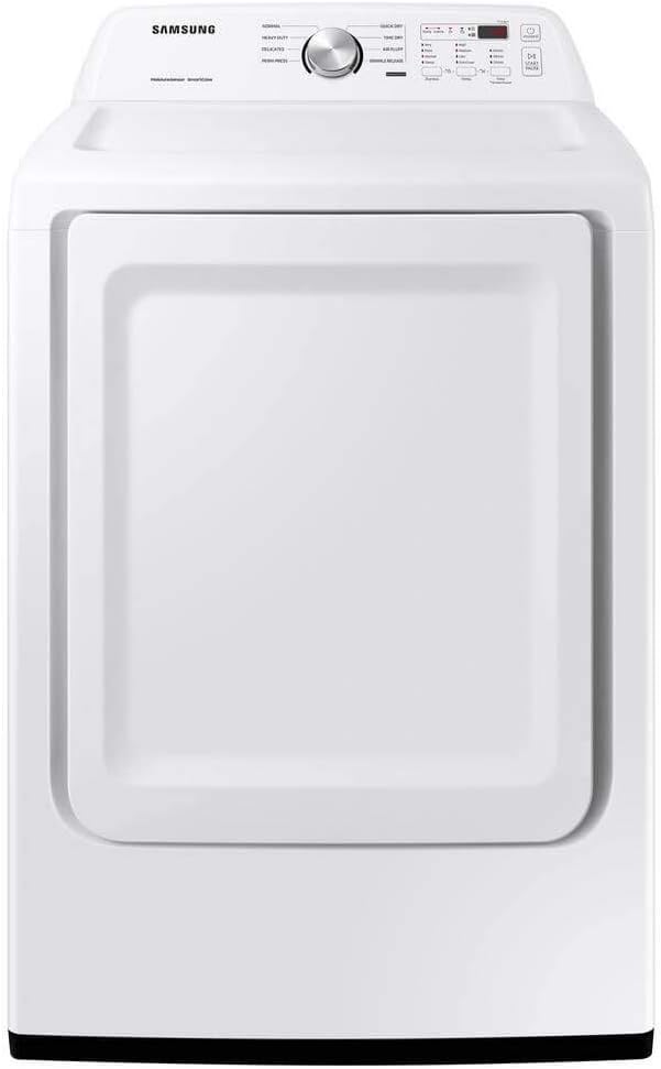 SAMSUNG DVE45T3200W 7.2 cu. ft. Electric Dryer with Sensor Dry in White