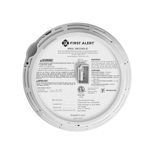 First Alert SMCO100V-AC