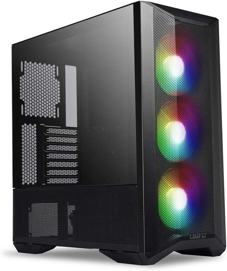 Lian Li LANCOOL II MESH PEROFRMANCE Black LAN2MPX Tempered Glass ATX Case -Black Color -LANCOOL II MESH Peformance - LAN2MPX